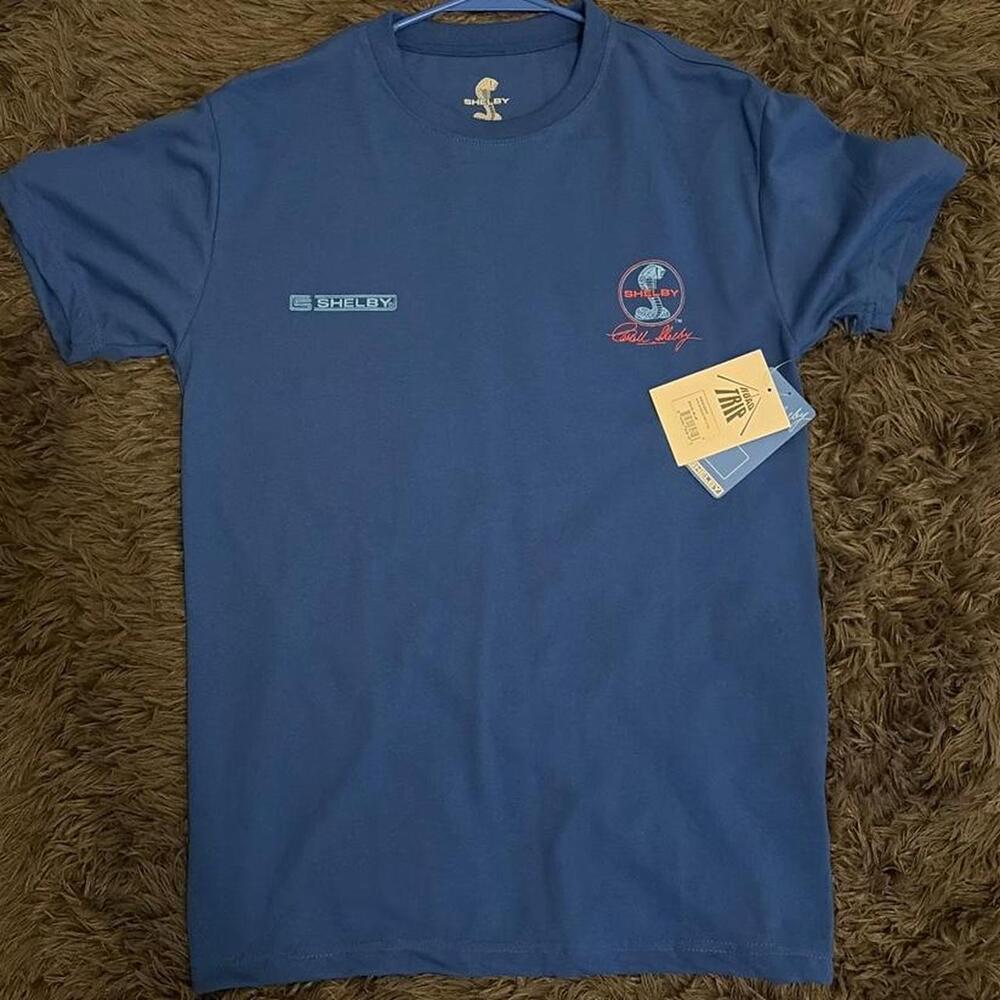 Shelby Blue Cotton T-Shirt
